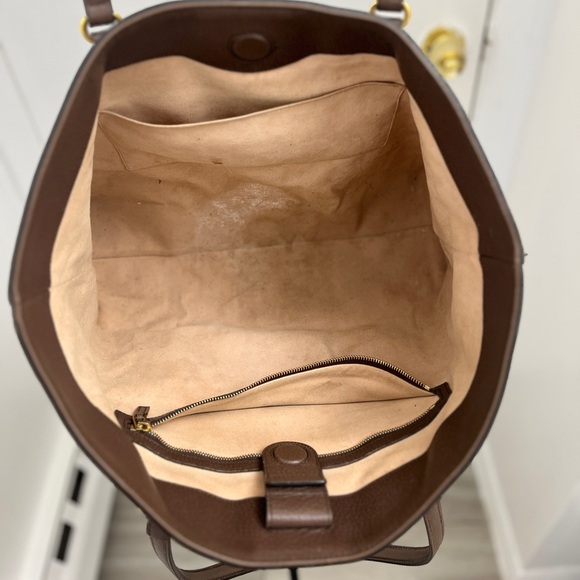 Gucci Ophidia GG medium tote - beige and ebony - Picture 4 of 9